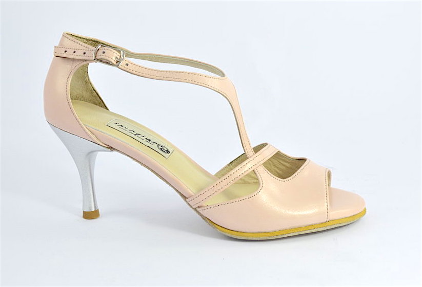 Women Tango Shoe, by pink soft leather